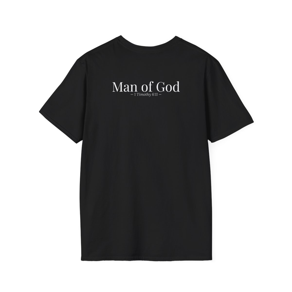 Man of God shirt – back